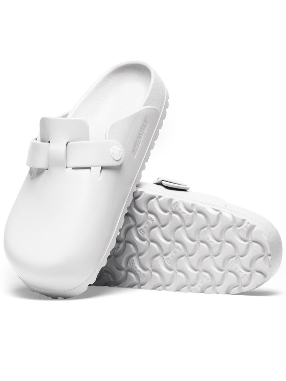 Birkenstock Boston Eva Clogs white